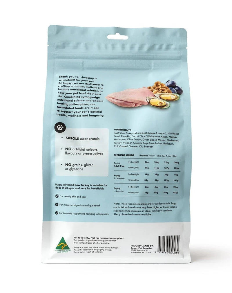 Bugsy's Air-Dried Turkey 328gm