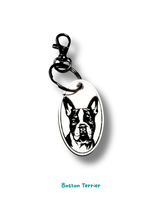 Keyring - Boston Terrier