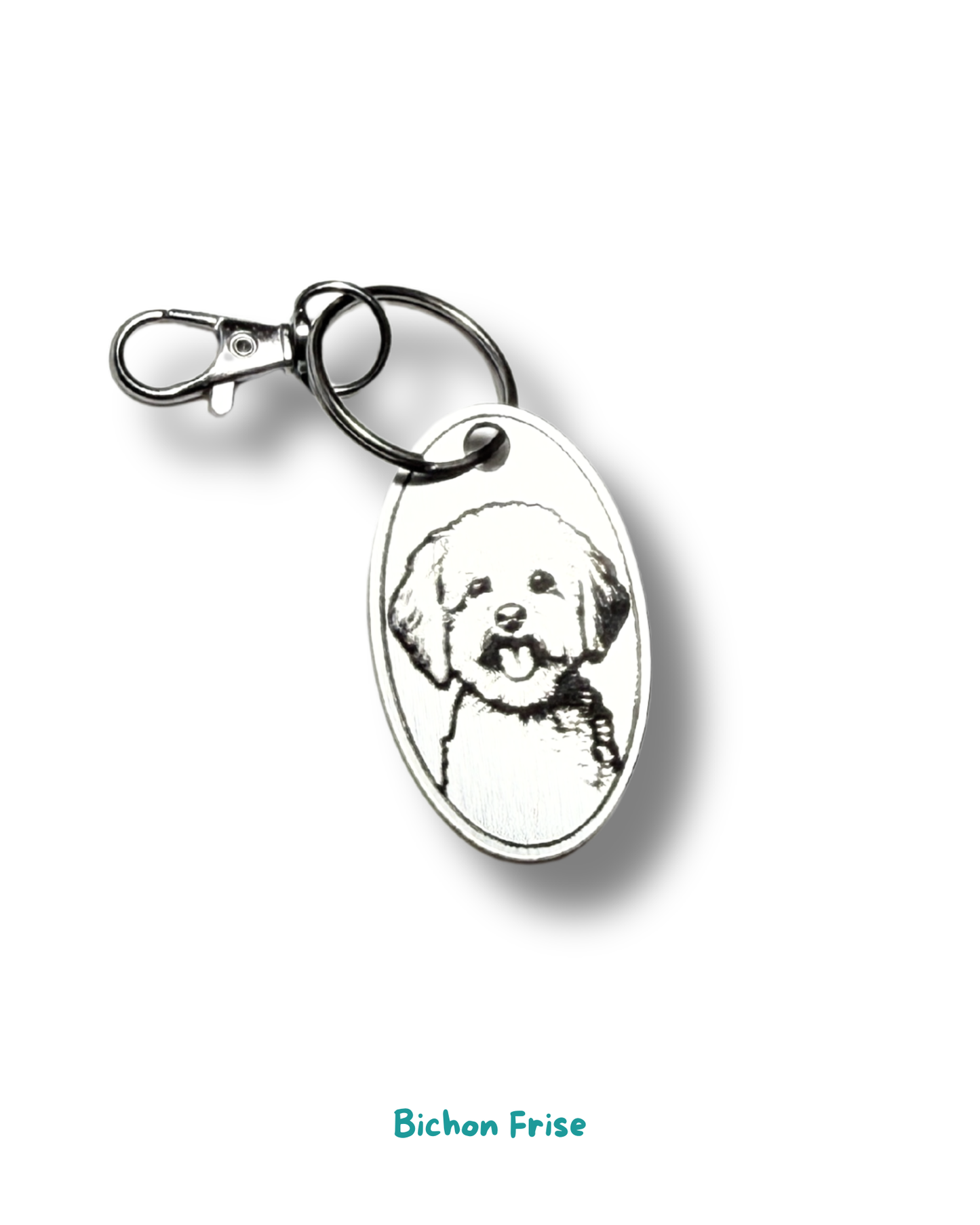 Keyring - Bichon Frise
