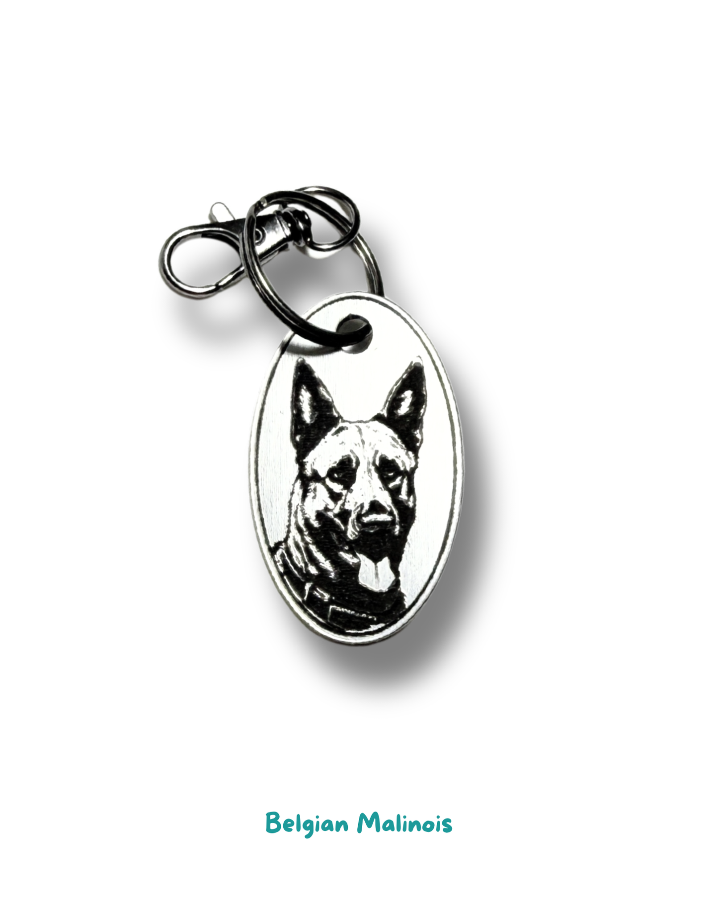 Keyring - Belgian Malinois