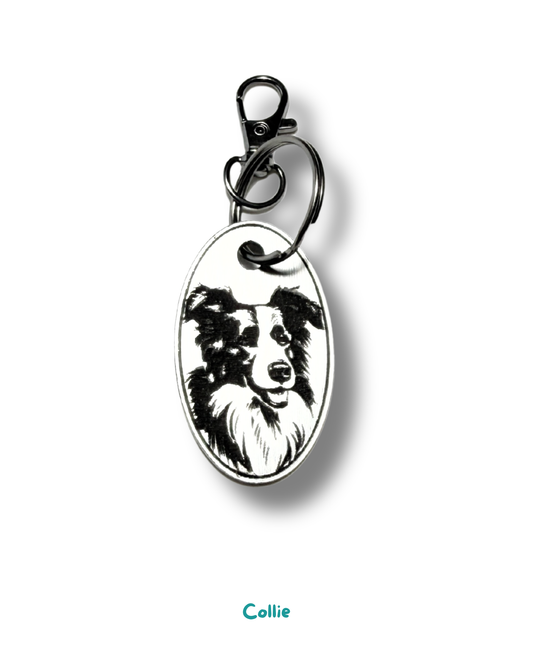 Keyring - Collie