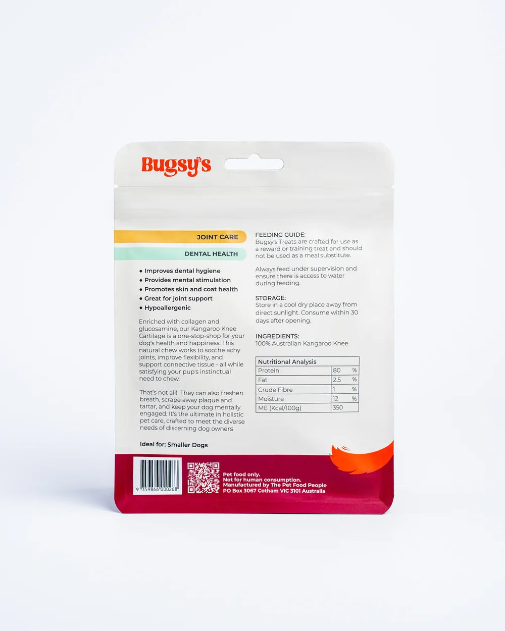 Bugsy Kangaroo Knee Cartilage