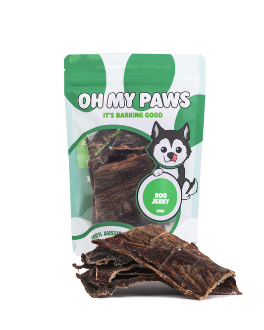 Oh My Paws - Kangaroo Jerky 100gms
