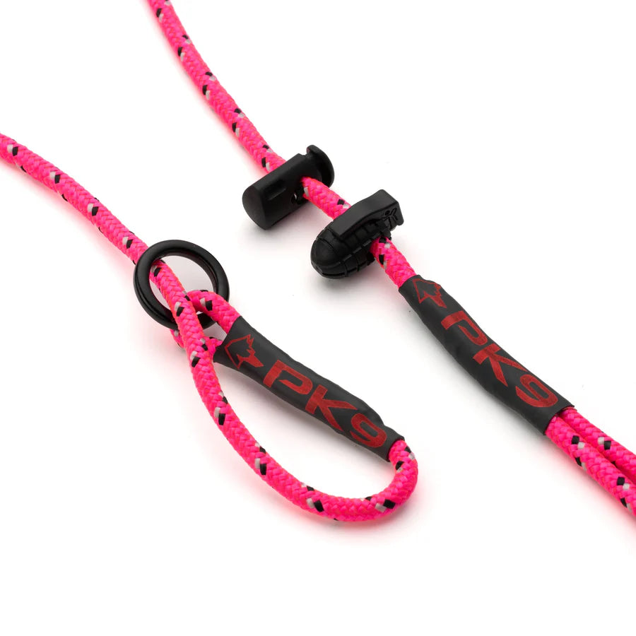 PK9 Handmade 4 ft/120 cm Slip Leash (Pink)
